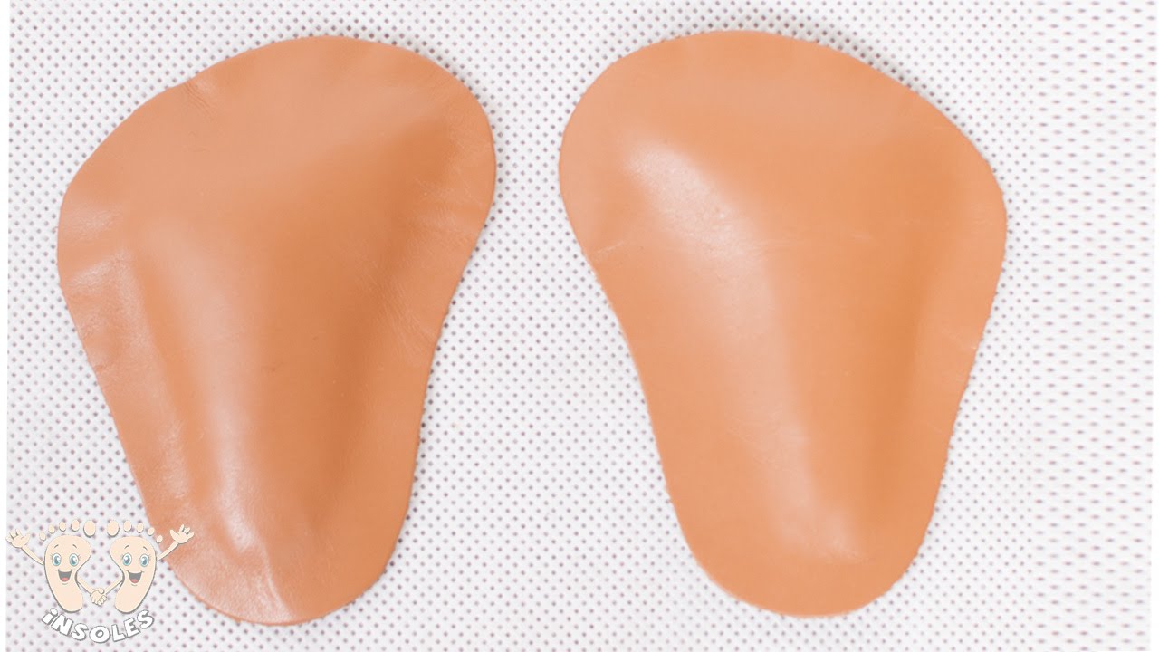 Skórzane wkładki na płaskostopie poprzeczne