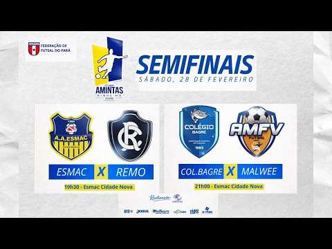 AO VIVO R19 TV | SEMIFINAL | ESMAC x REMO e BAGRE x MALWEE| 2ª Copa Amintas Pinheiro