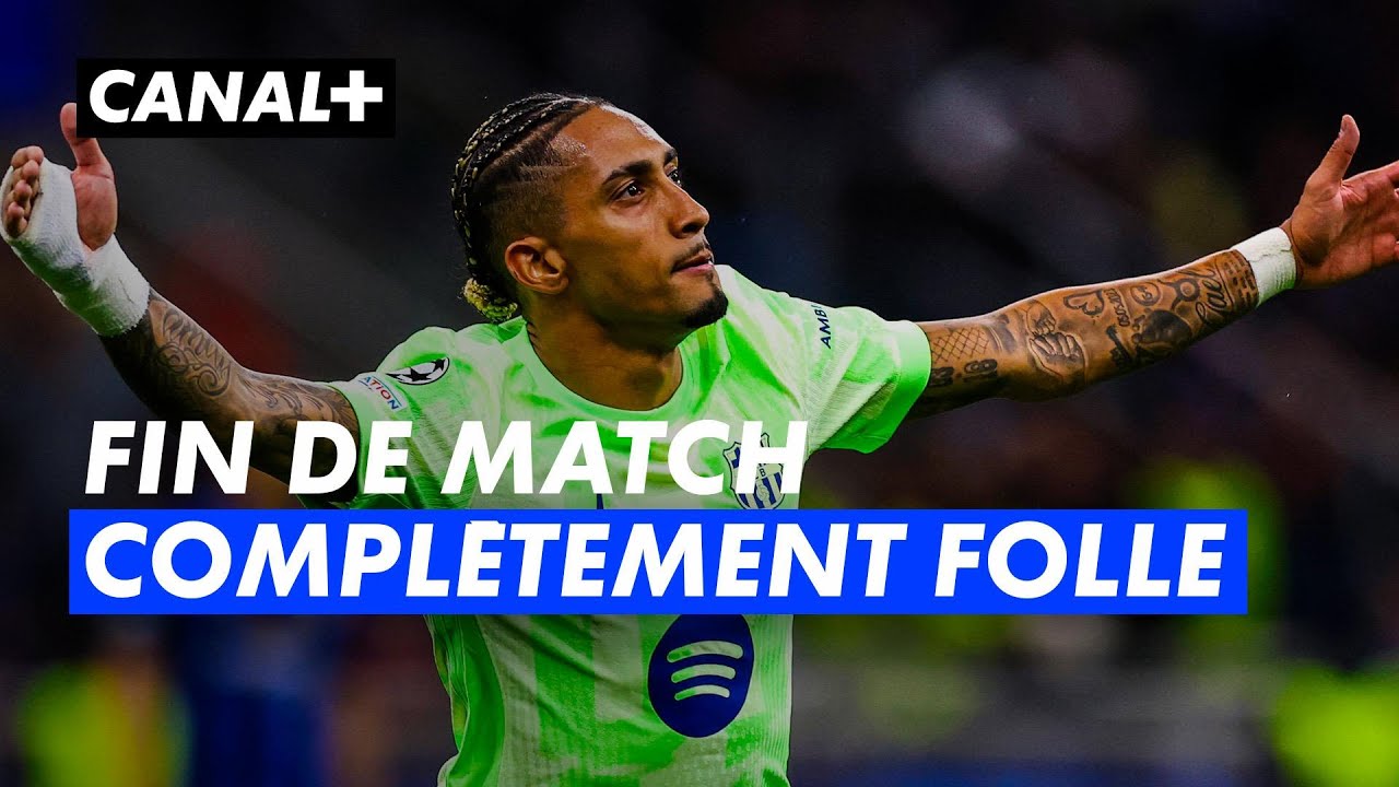 Fin de match complètement légendaire à Milan - Ligue des champions 2024-25