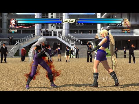 L7 292_2 D Lili y Alisa VS (Sasori22A) Kunimitsu y Zafina - Tekken Tag 2 ( Uchiha x24 ) GamePlay
