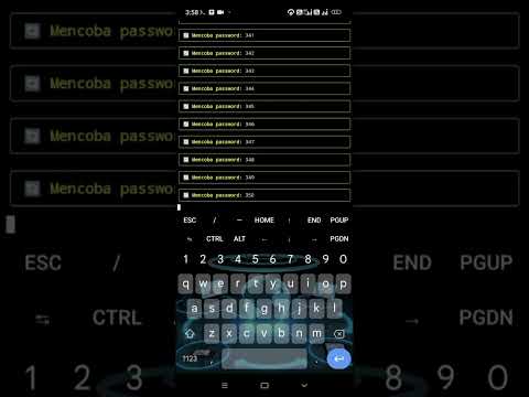 Cara membuka file zip yang di password | termux