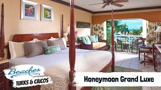 Caribbean Honeymoon Grand Luxe Room GK & GD | Beaches Turks & Caicos | Walkthrough Tour & Review 4K