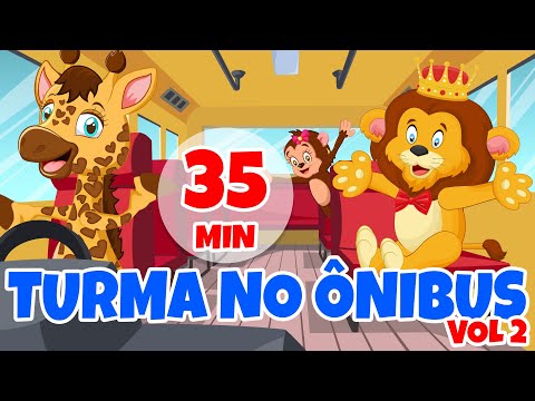 Turma no Ônibus Vol.2 - Giramille 35 min | Desenho Animado Musical