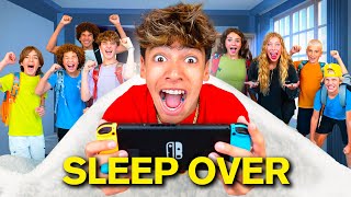 Our Sons First SLEEPOVER!