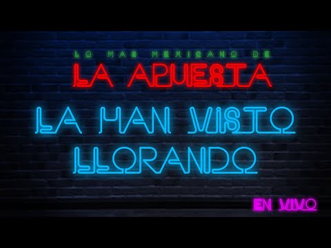 La Apuesta - La Han Visto Llorando - En Vivo Desde El estudio
