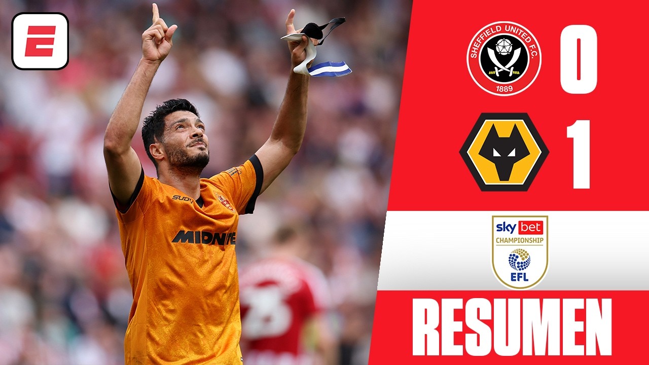 RAÚL JIMÉNEZ FUE HÉROE y le dio la victoria al WOLVERHAMPTON 1-0 vs. SHEFFIELD UNITED | Championship