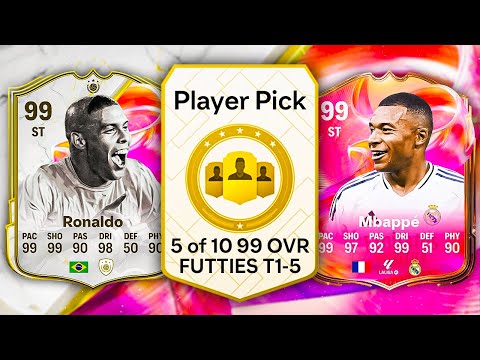 99 OVERALL 5 OF 10 FUTTIES PICKS! 🚨 FC 25 Ultimate Team