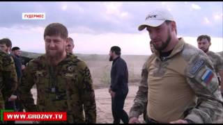 Рамзан Кадыров посетил Международный учебный центр сил специального назначения в Гудермесе 