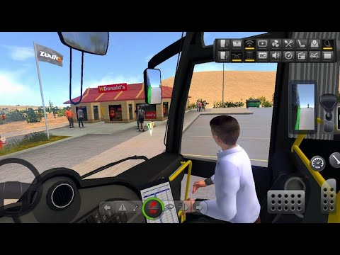 Bus Simulator : Ultimate | Amazing experience 🍔🍟🥤| Zuuks | Mobile Gameplay | Drive with Devil 😈