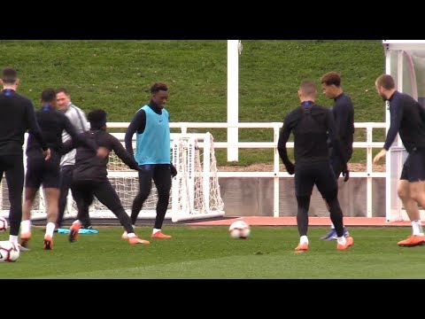 England Train Ahead Of Euro Qualifier Against Czech Republic