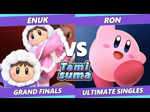 TAMISUMA 215 GRAND FINALS - EnuK (Ice Climbers) Vs. Ron (Kirby) Smash Ultimate