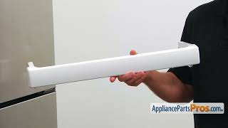 How To: GE Refrigerator Freezer Door Shelf Bar WR71X10681