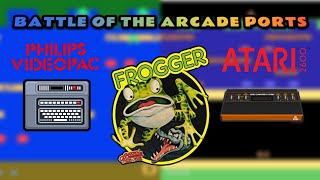 Battle of the Ports - Frogger - Atari 2600 V Philips Videopac G7000