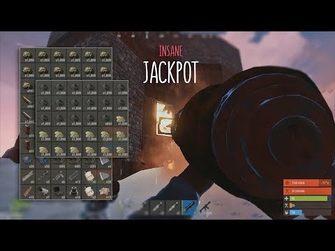 Rust - QUICK RAID INSANE JACKPOT LOOT!