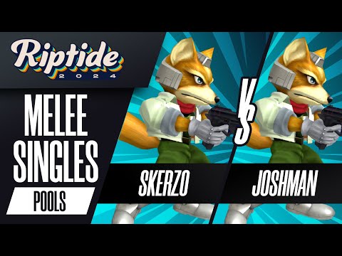 Skerzo (Fox) vs Joshman (Fox) - Riptide 2024 - Melee Singles - R2 Pools