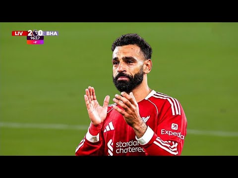 Mo Salah vs Brighton | 1 Assist, 3 Shots | Emotional Goodbye? 😢