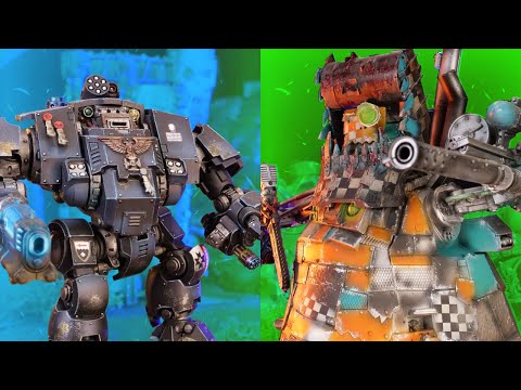 Orks vs Black Templars - A Warhammer 40k Short Form Battle Report