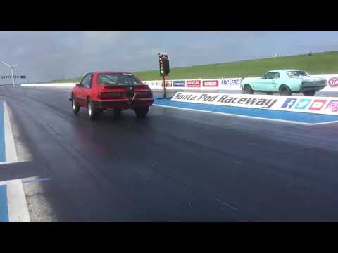 My first 9 pass ls turbo foxbody mustang home built  5.3