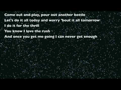 Till I'm Gone (feat. Wiz Khalifa) - Tinie Tempah (On Screen Lyrics)