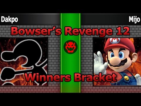BR12 PM - Dakpo (GnW) vs Mijo (Mario) - Winners Bracket