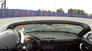 preview picture of video 'SCCA Autocross Points 5 @ Turner Field - 2002 MR-S'