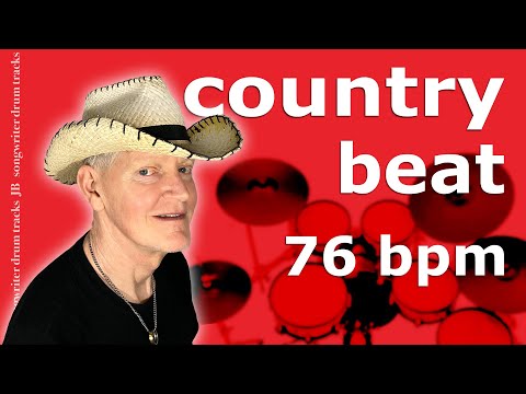 Country Drum Beat 76 BPM - Drum Backing Track in the Style of Forever After All - Luke Combs - #59