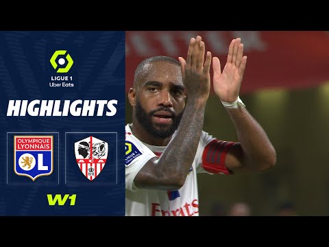 OLYMPIQUE LYONNAIS - AC AJACCIO (2 - 1) - Highlights - (OL - ACA) / 2022-2023
