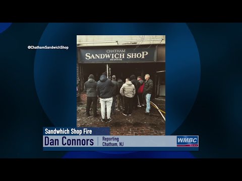 NJ Chatham Sandwich Shop Fire