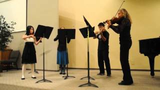 2012 11 04 Isobel violin ensemble   Tambourine  DSC 2795