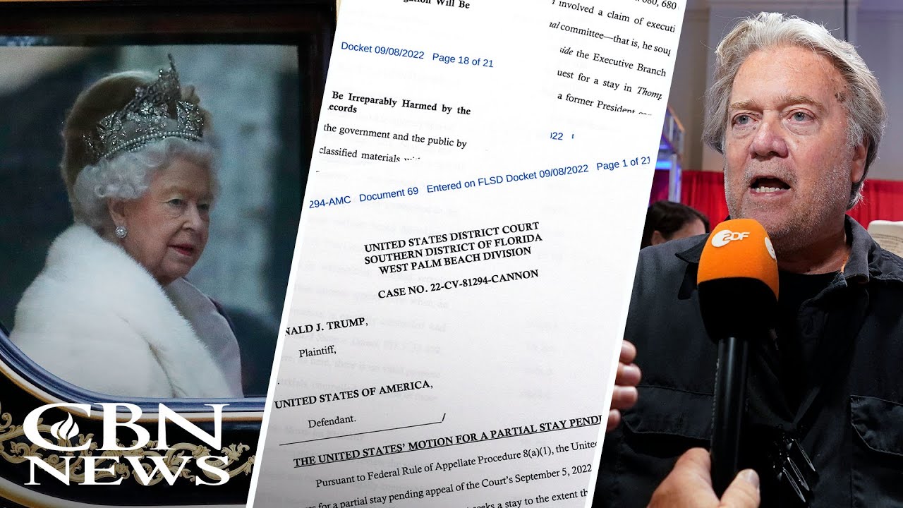 CBN News and Headlines - September 9, 2022 #queenelizabeth #stevebannon #trumpraid #shorts