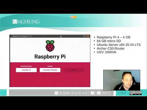 Grazer Linuxtage 2022 - Heimnetz ohne Werbung mit AdGuard auf dem RaspberryPI