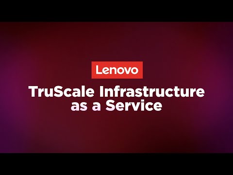 Introducing Lenovo TruScale Infrastructure as a Service