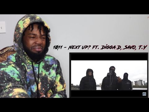 AMERICAN REACT to UK RAPPERS! 🇬🇧 |1011 - Next Up ft. Digga D, SavO, T.Y [Music video]