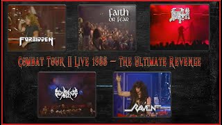 Ultimate Revenge 2 (1988 Full Concert) | Death/Dark Angel/Faith or Fear/Forbidden/Raven
