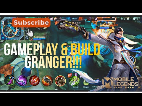 build & gameplay granger #mlbb #mobilelegends #fyp #indonesia #trending