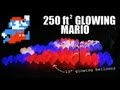 250 sq ft GLOWING Super Mario night kite