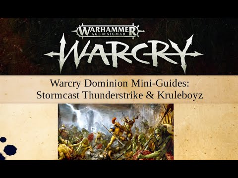 Guide to Dominion in Warcry - Kruleboyz and SC Thunderstrike