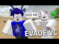 EVADE VC IS ABSURD | Roblox Evade VC Funny Moments