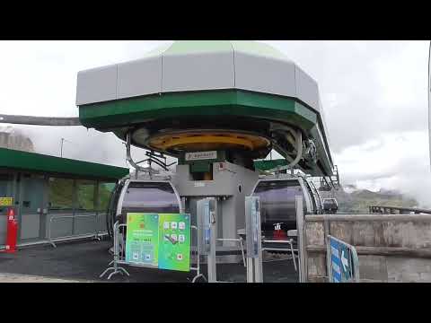 Discesa integrale cabinovia Agamatic "Pradel - Rodella" - Campitello di Fassa (TN)