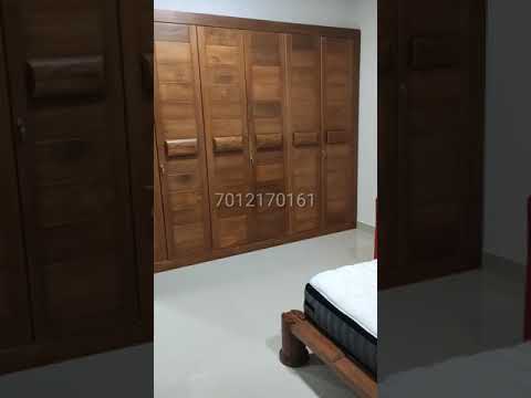 Rosewood wardrobe custom made, for bedroom
