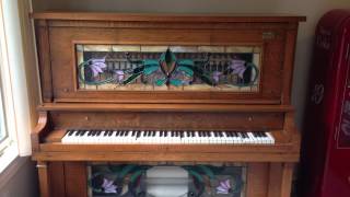 Elburn Upright Player Piano on Ebay