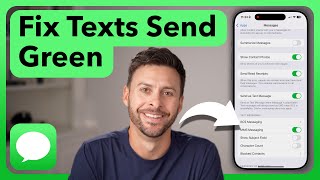 How To Fix iPhone Sending Green Messages