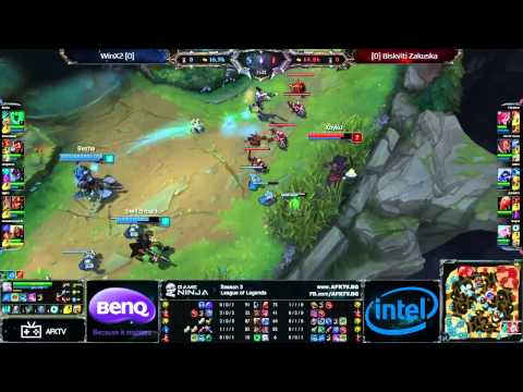 Game Ninja Final LoL WinX2 vs Biskvitki Zakuska