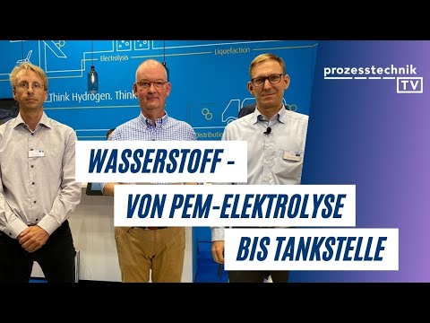 Vom PEM-Elektrolyseur bis zur Wasserstofftankstelle