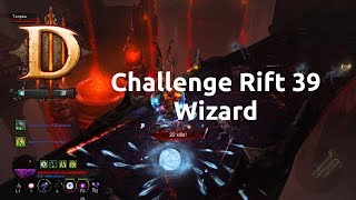 Diablo 3 - Challenge Rift - Challenge 39 - Wizard - Failure