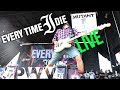Every Time I Die "Holy Book of Dilemma" Live @ Warped Tour 2018