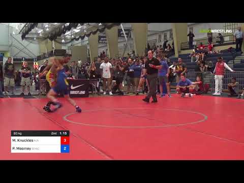2018 UWW Cadet And U23 Nationals/UWW Cadet Greco-Roman 60 RR Rnd 2 - Miles Knuckles (N-A) Vs. Phil