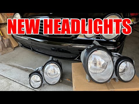 A Closer Look At W210 Xenon Headlights