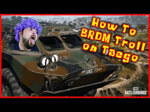 Trolling People in a BRDM on Taego