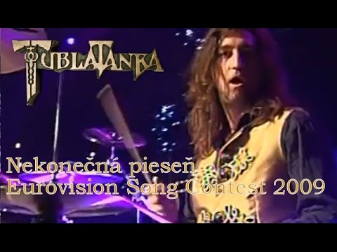 Tublatanka - Nekonečná pieseň (Eurovision Song Contest 1st Semifinal 15.02.2009) HD